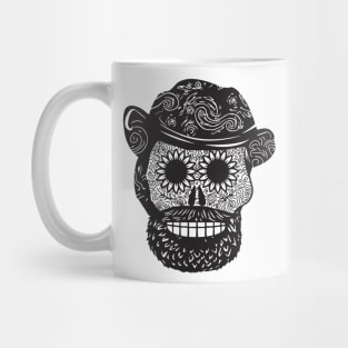 Vincent Van Gogh Dia De los Muertos Mug